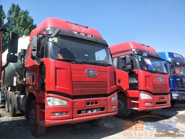 二手解放J6半挂车 13355180589