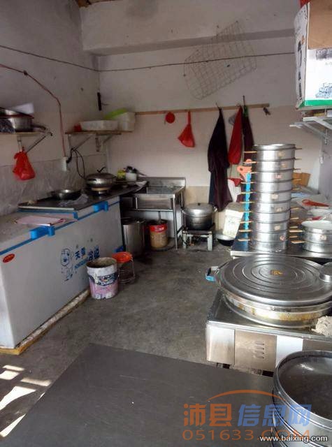 沛县正阳小学北门对面营业中早点店转让【城市在线】